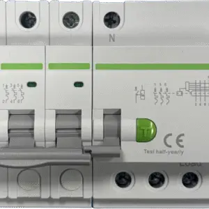 Wellborne Disjoncteur différentiel NF C40 triphasé